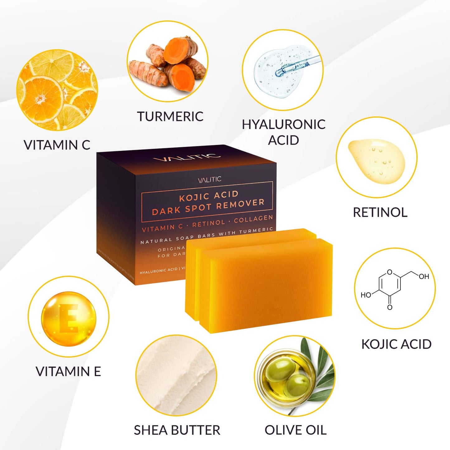 Vitalic™ Turmeric Glow Soap